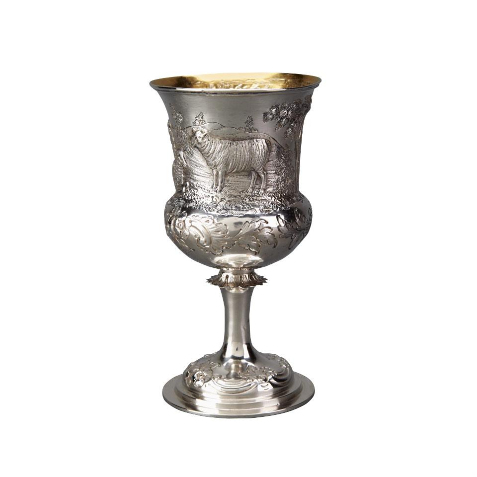 Victorian Silver Goblet, Henry Holland, London, 1876