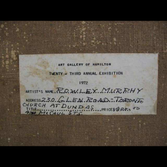 ROWLEY WALTER MURPHY (CANADIAN, 1891-1975)   