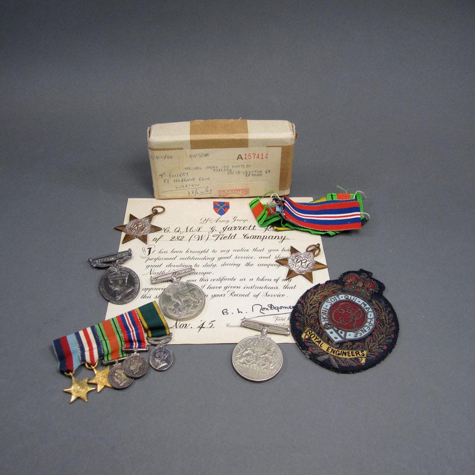 Group Of 5 WWII Medals
