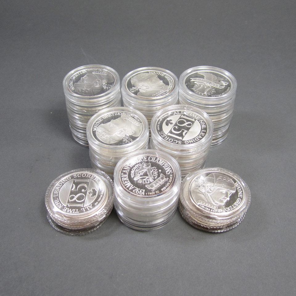 41 Sterling Silver Medallions