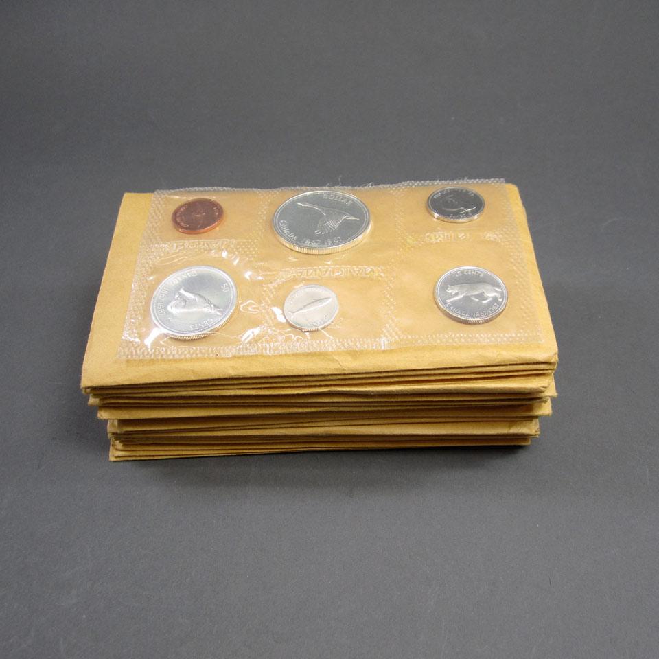 21 Canadian Uncirculated Coin Sets