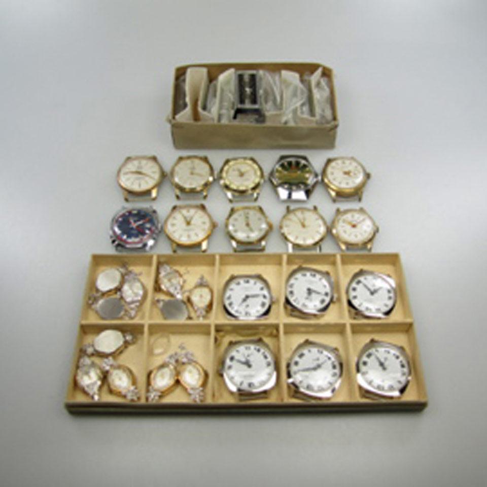 Large Quantity Of Various Wristwatches