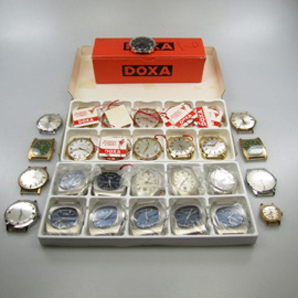 53 Various Doxa Wristwatches