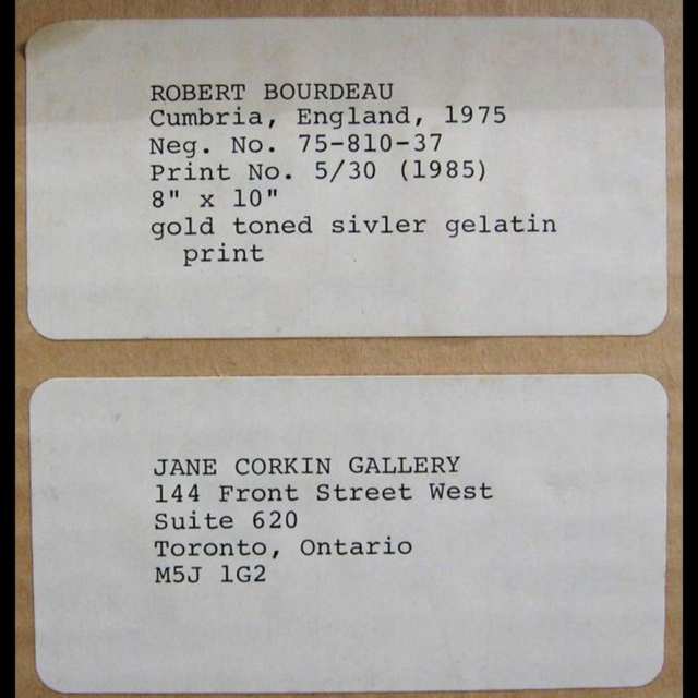 ROBERT BOURDEAU (CANADIAN, 1931-)