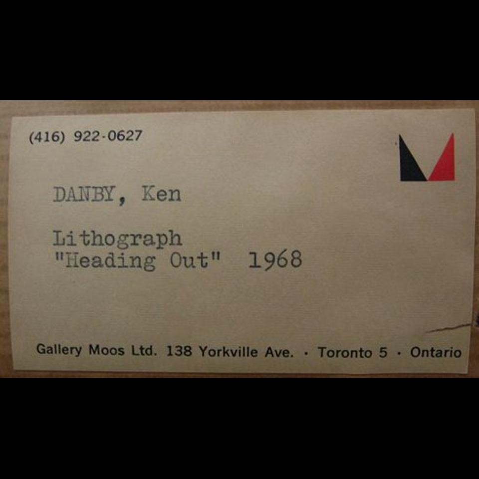 KENNETH EDISON DANBY (CANADIAN, 1940-2007)