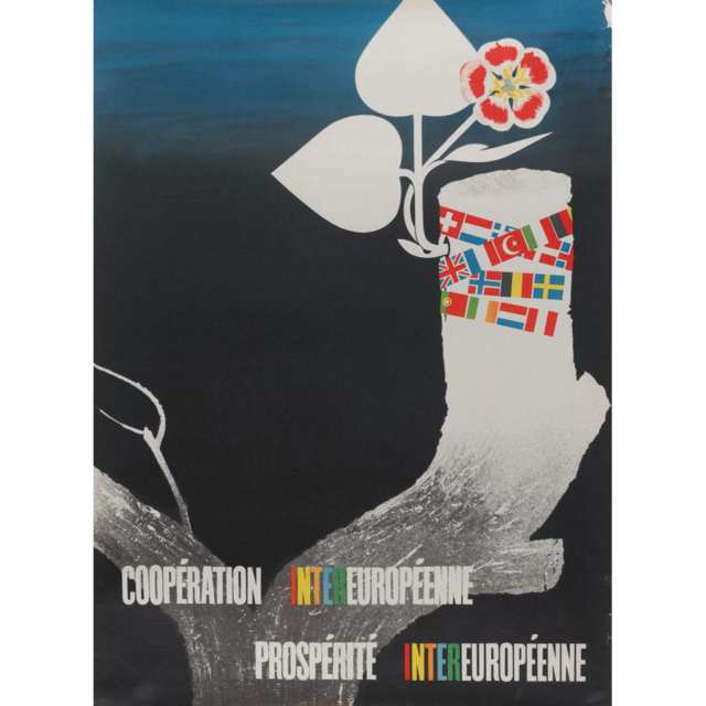 25 Posters for the Marshall Plan Project (From The Intra-European Cooperation for the Better Standard of Living Poster Contest, Fall 1950)