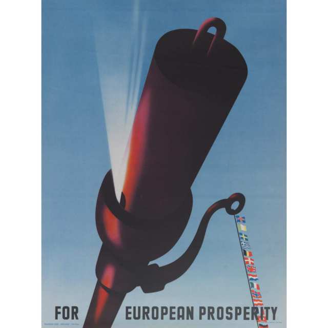 25 Posters for the Marshall Plan Project (From The Intra-European Cooperation for the Better Standard of Living Poster Contest, Fall 1950)