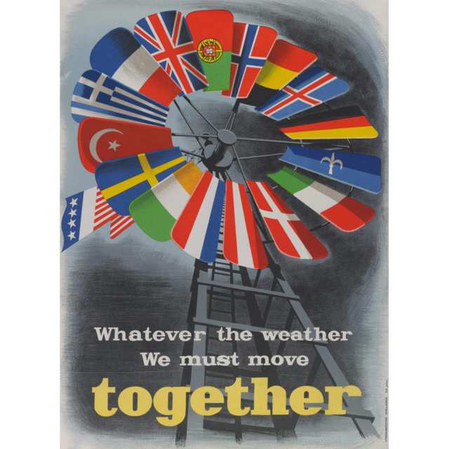 25 Posters for the Marshall Plan Project (From The Intra-European Cooperation for the Better Standard of Living Poster Contest, Fall 1950)