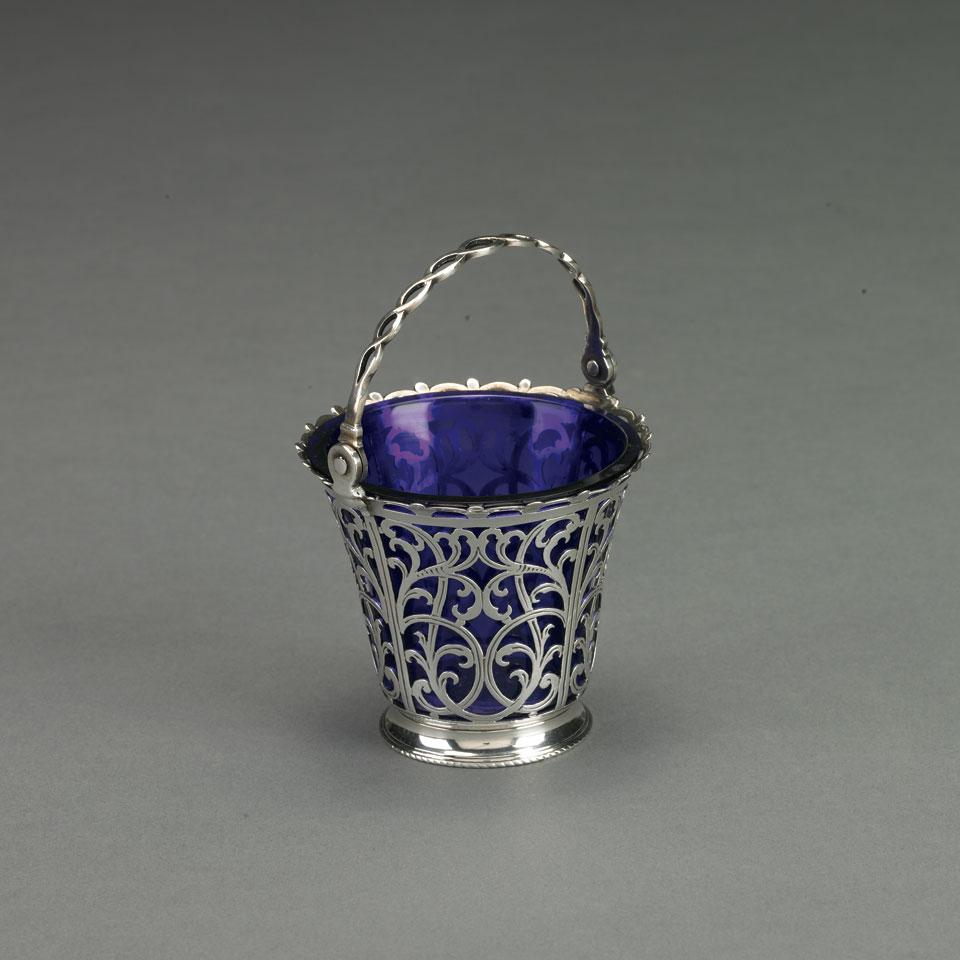 George III Silver Sugar Basket, c.1770