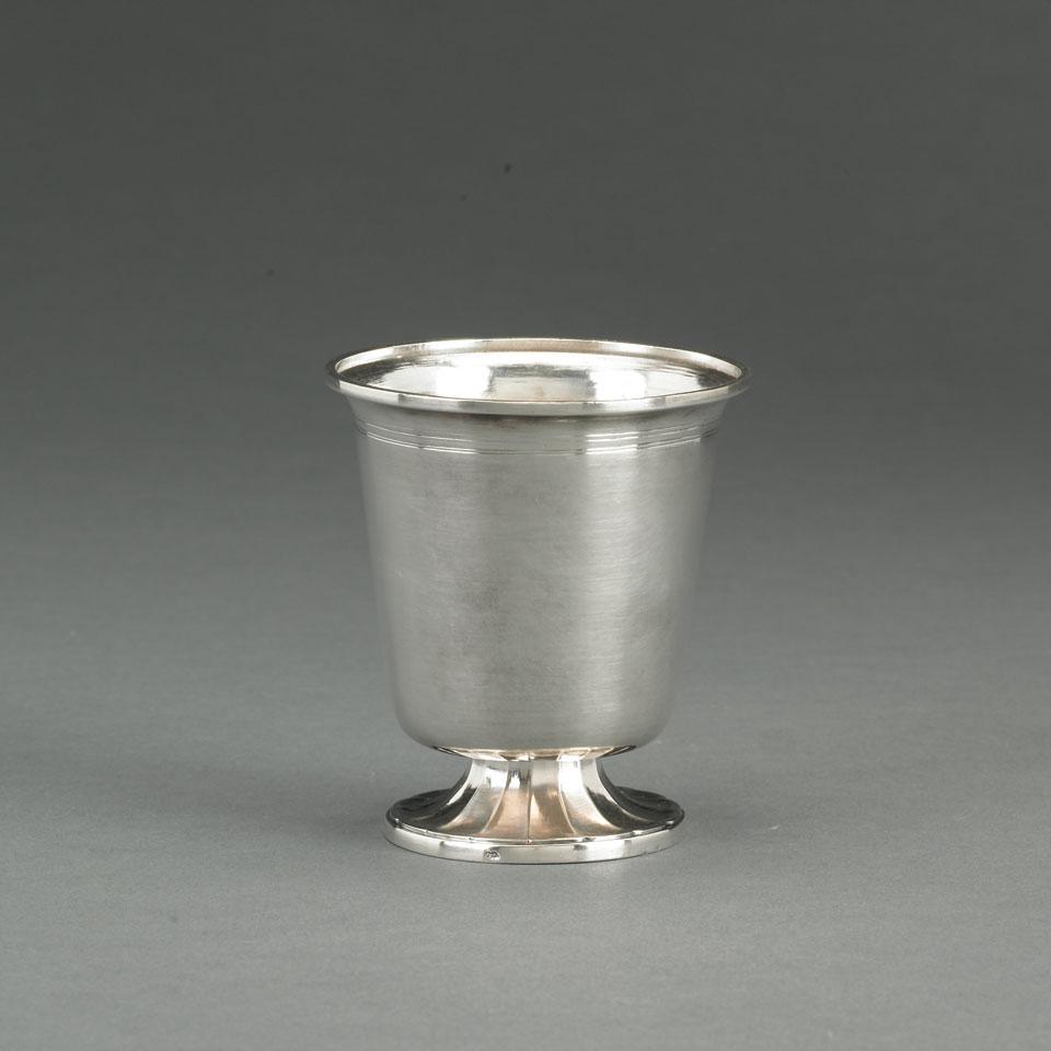 French Silver Beaker, Paris, 1768-74