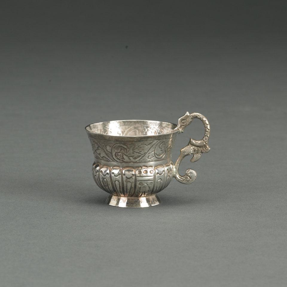 Russian Silver Small Cup, Moscow, 1741