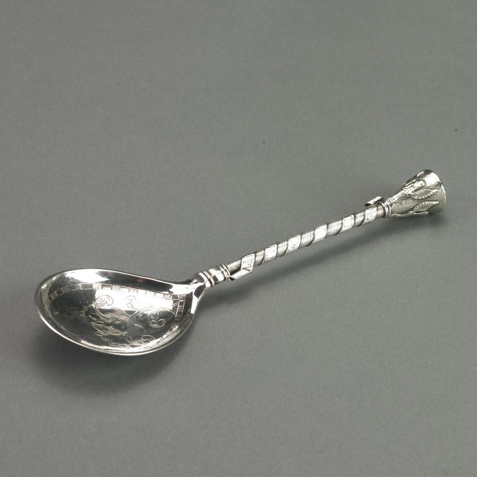 Dutch Silver Spoon, late 19th century