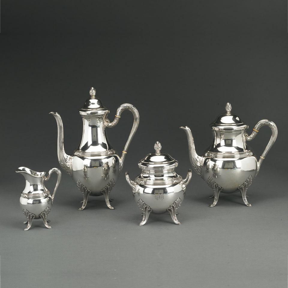 French Silver Tea and Coffee Service, c.1900