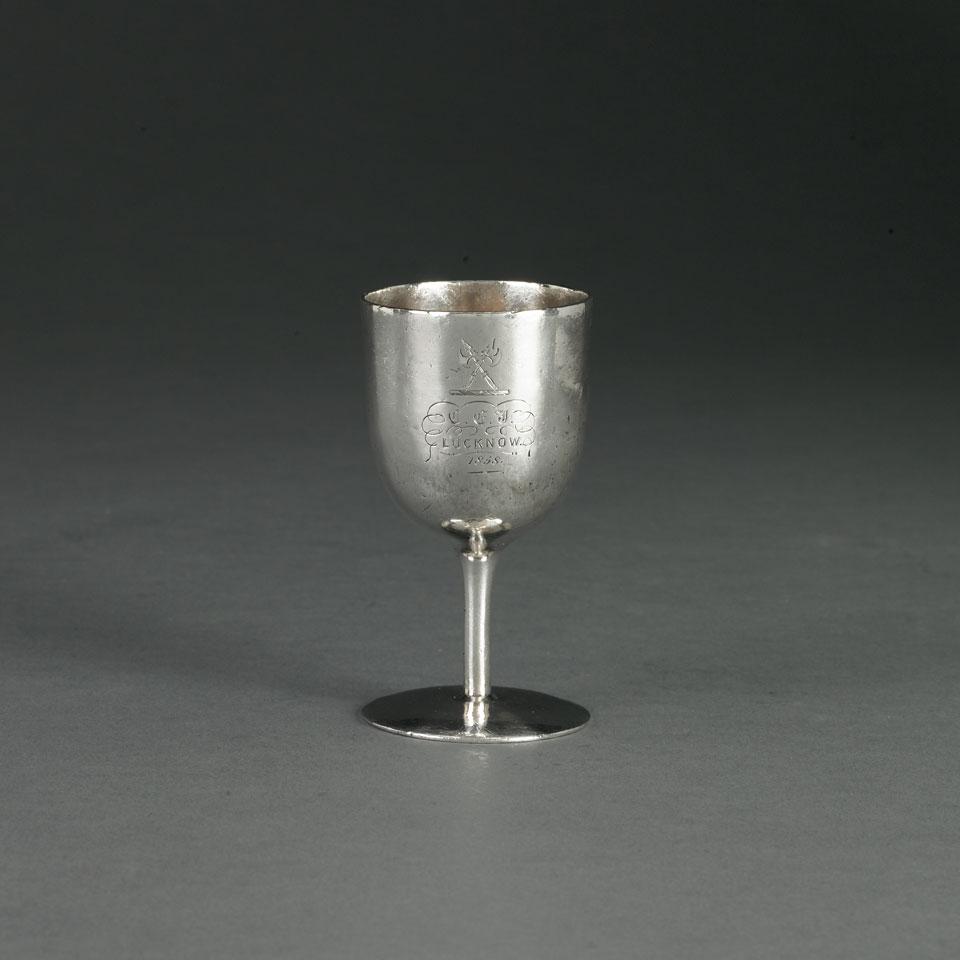Indian Silver Goblet, Lucknow, c.1858