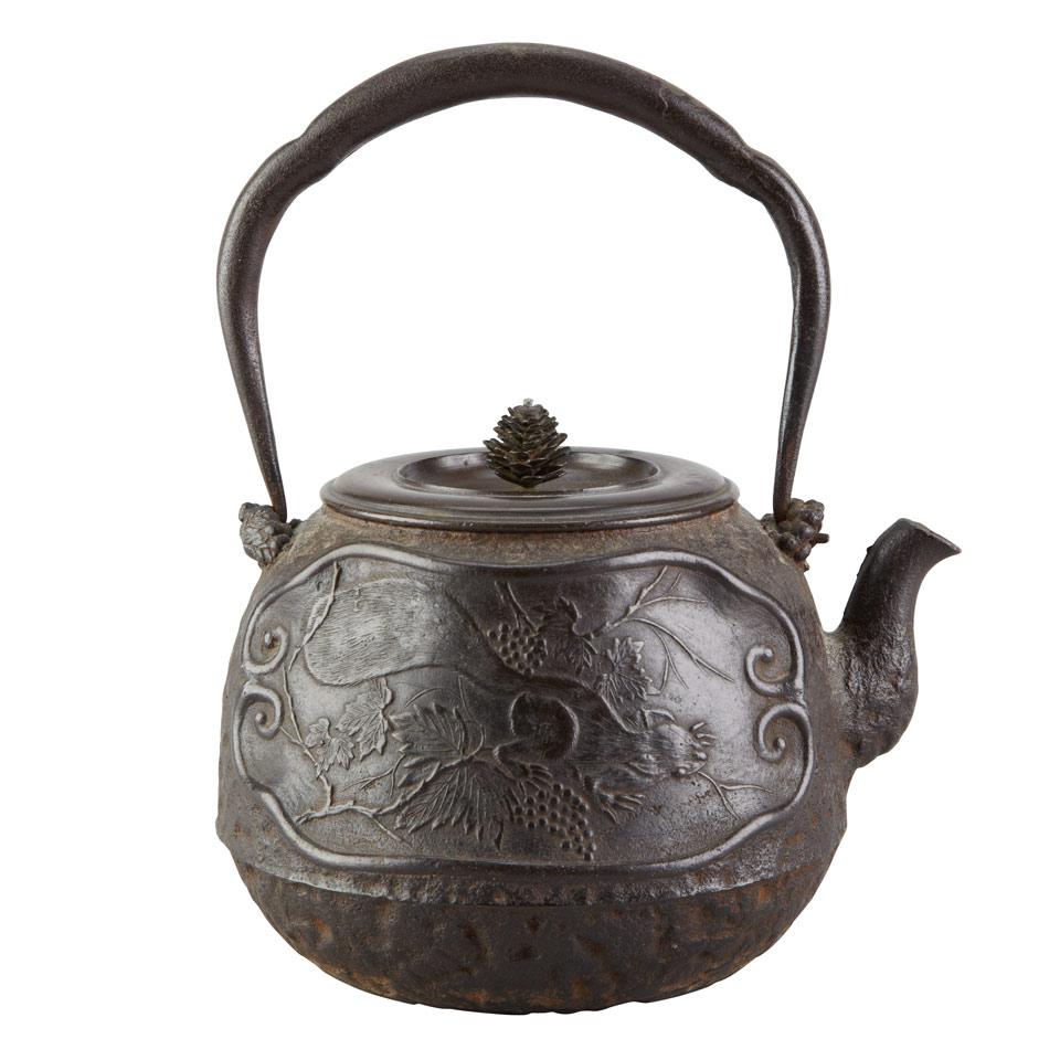 Cast Iron Teapot, Tetsubin, 18th/19th Century