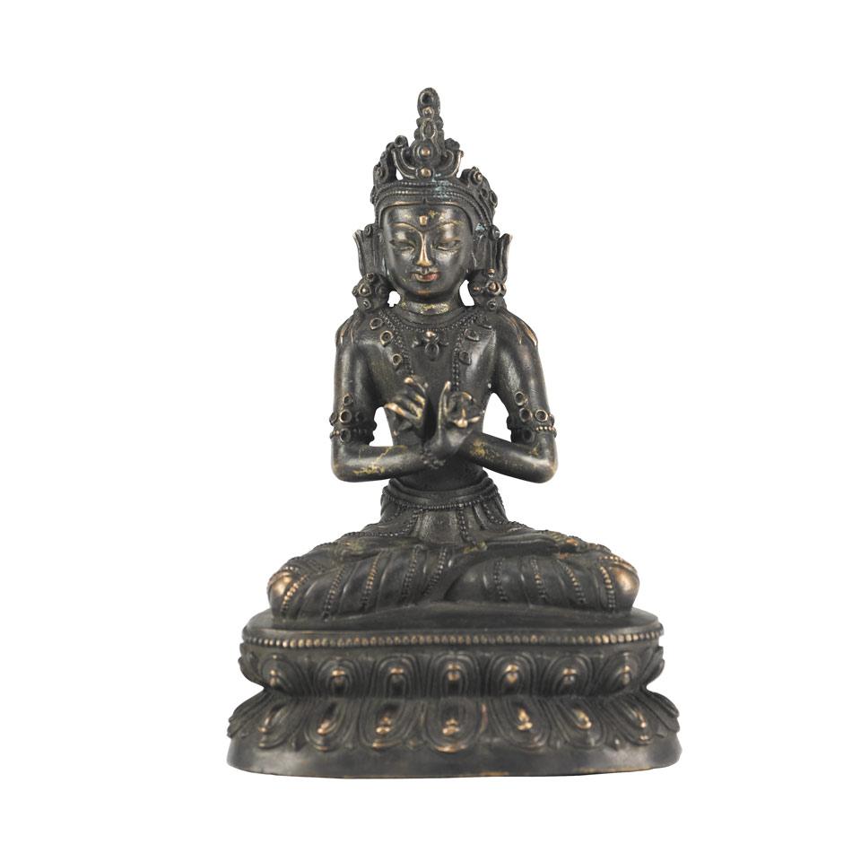 Bronze Figure of Vajradhara, Tibet or Nepal