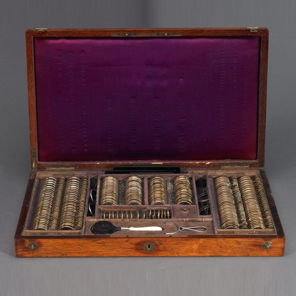 French Optician’s Trial Lens Set, 19th century