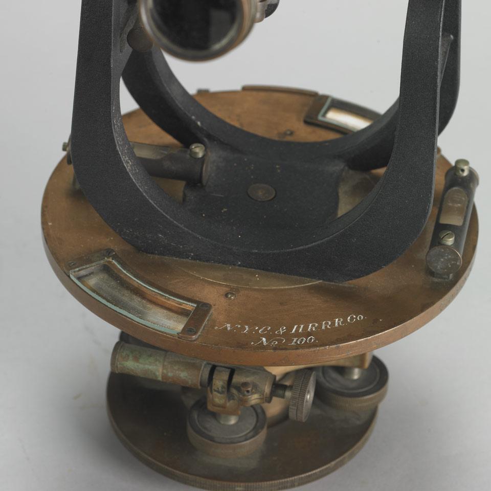 New York Central and Hudson River Rail Road Co. Theodolite, c.1907