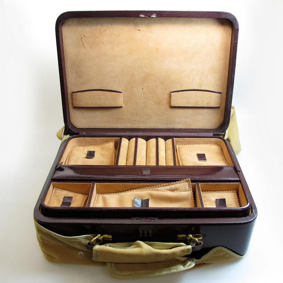 Fitted Leather Jewellery Case