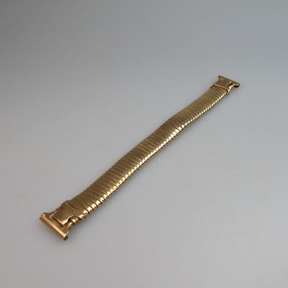 14k Yellow Gold Expansion Watch Strap