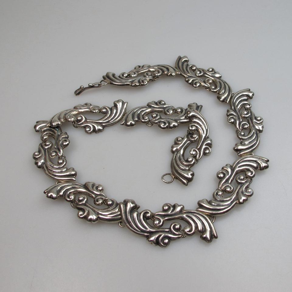 Mexican 980 Grade Silver Necklace