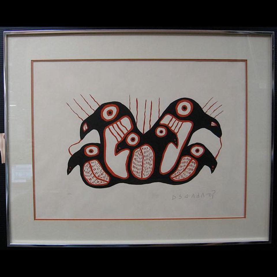 NORVAL MORRISSEAU (NATIVE CANADIAN, 1931-2007)   