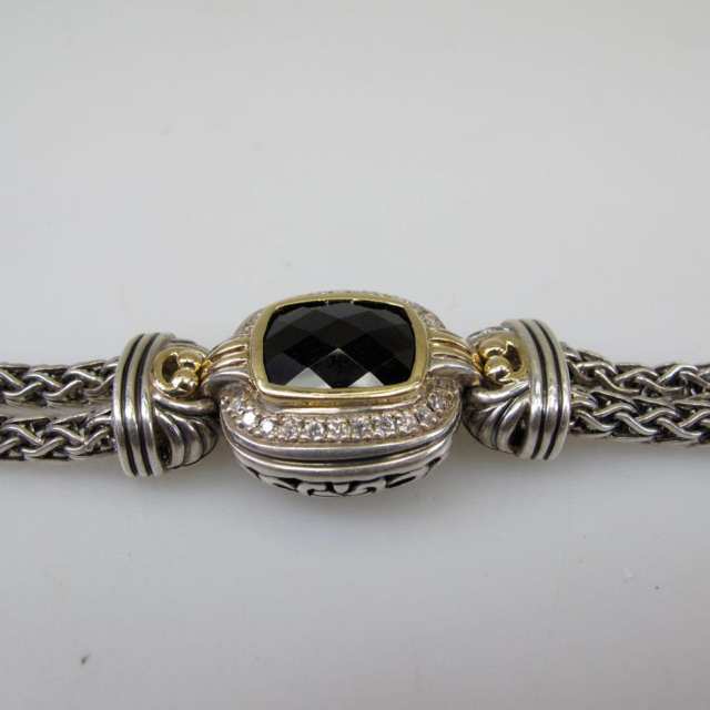 Gabrielle Bruni Sterling Silver And 14k Yellow Gold Bracelet
