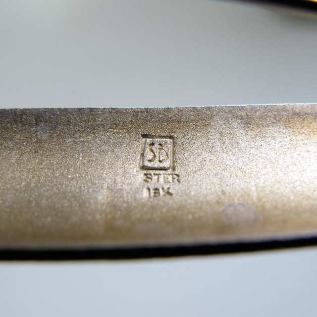 Sterling Silver Bar Pin