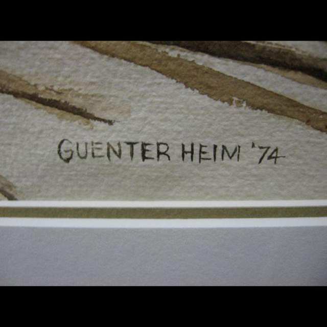 GUENTER HEIM (CANADIAN, 1935-)