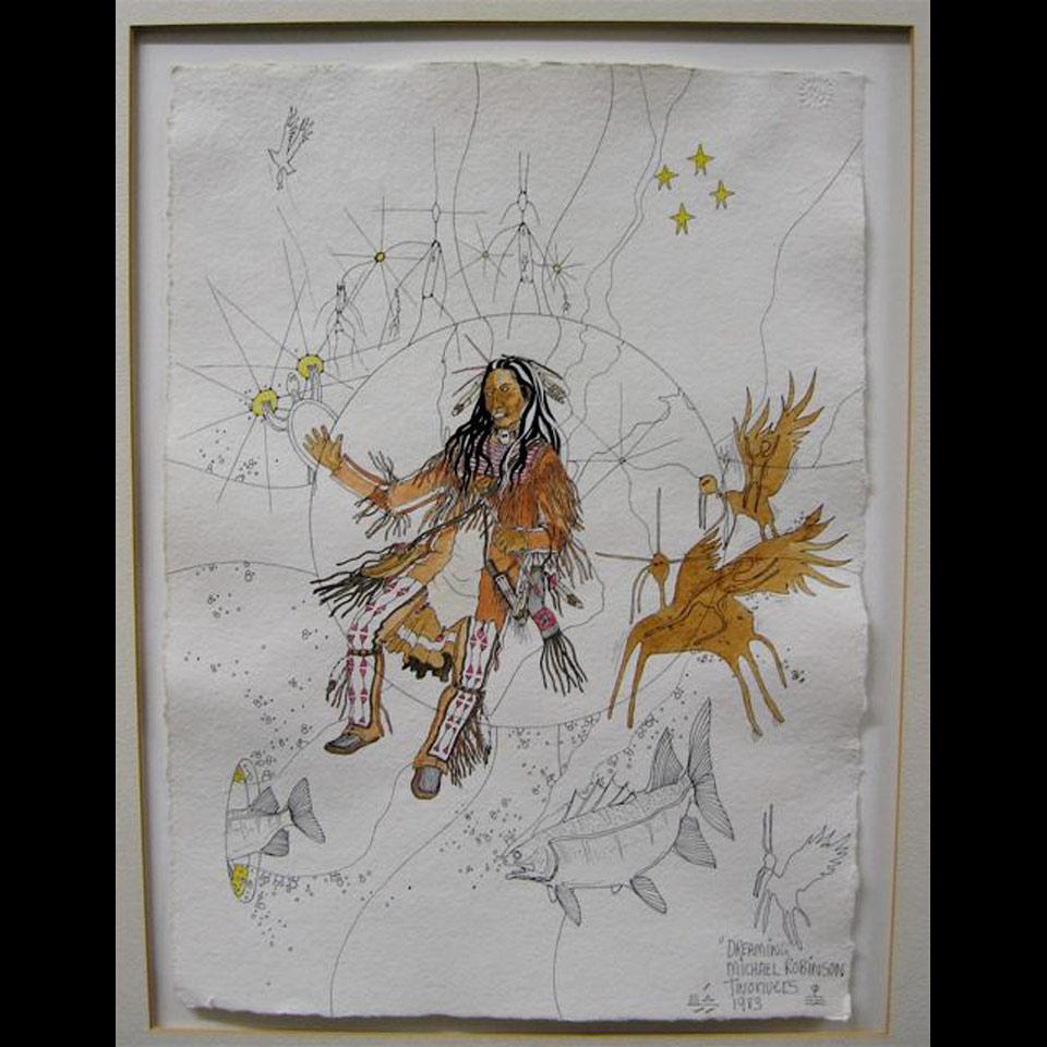 MICHAEL ROBINSON (NATIVE CANADIAN, 1948-2010)  