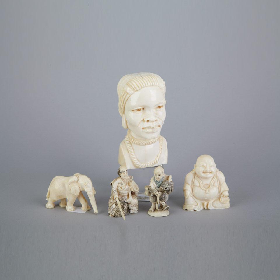 Five Ivory Carvings