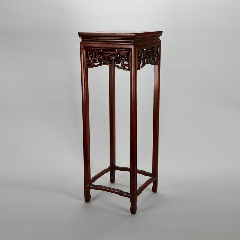 Rosewood Plant Stand, Mid-20th Century