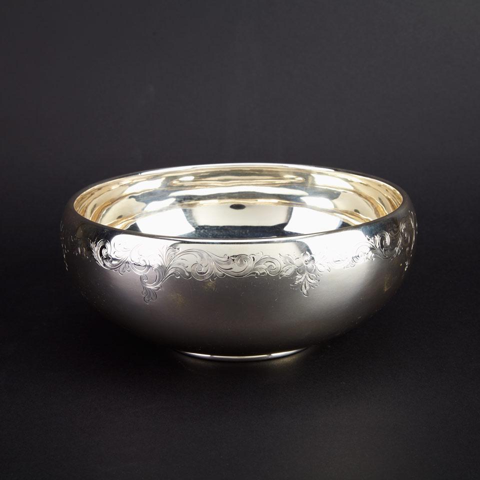 Canadian Silver Bowl, Henry Birks & Sons, Montreal, Que., 1936