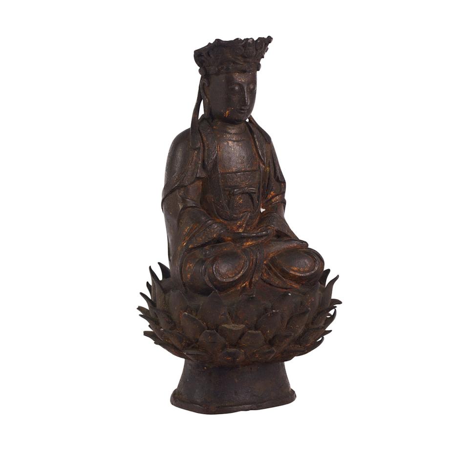 Bronze Figure of Amitabha Buddha, 16th/17th Century