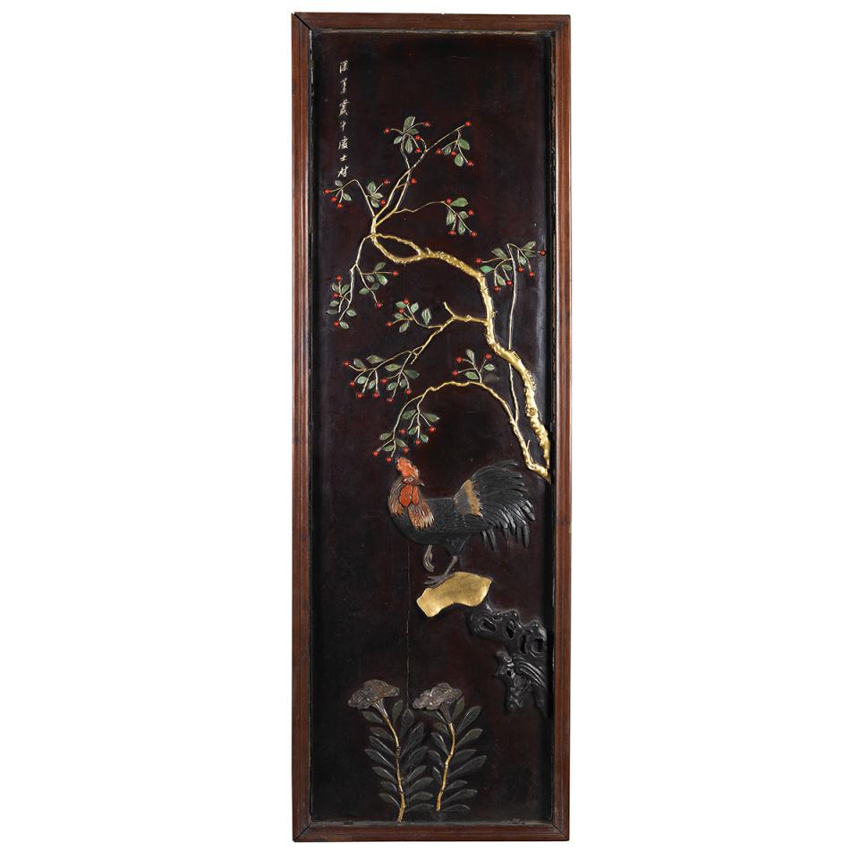 Four Large Hardstone Inlay Panels, Republican Period