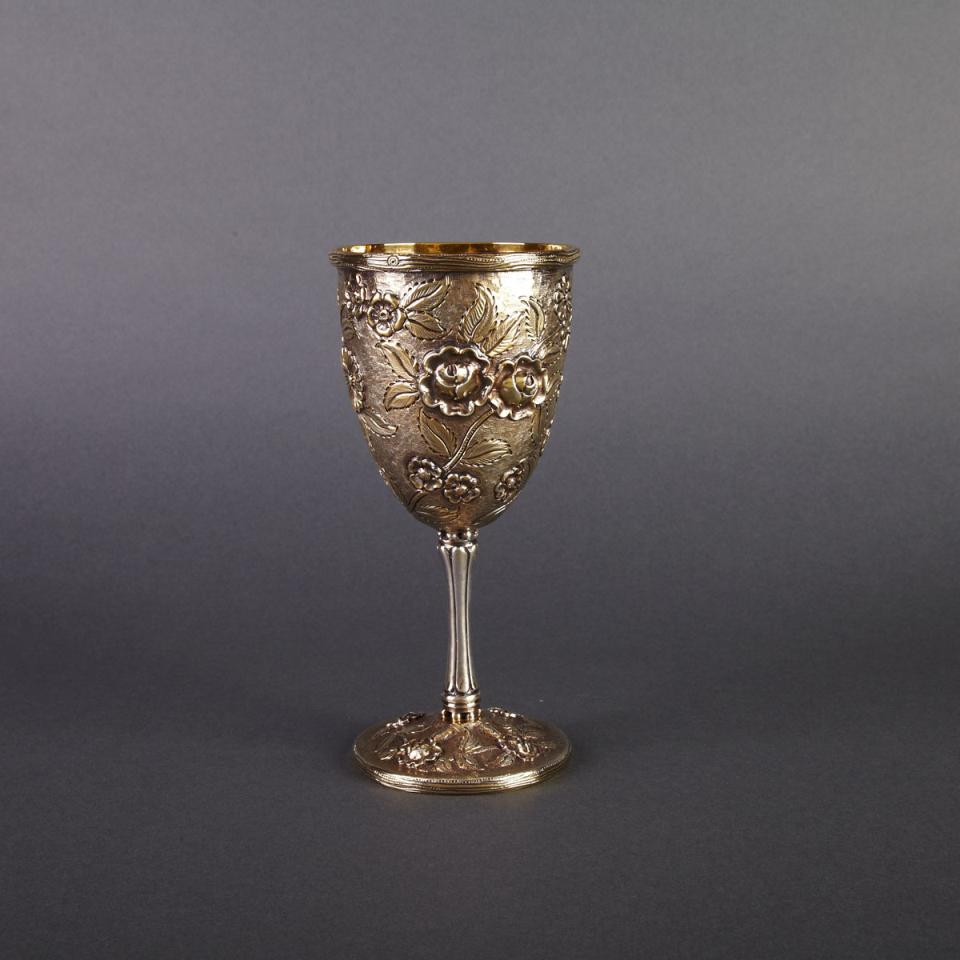 Mexican Silver Goblet, Codan, Mexico City, mid-20th century
