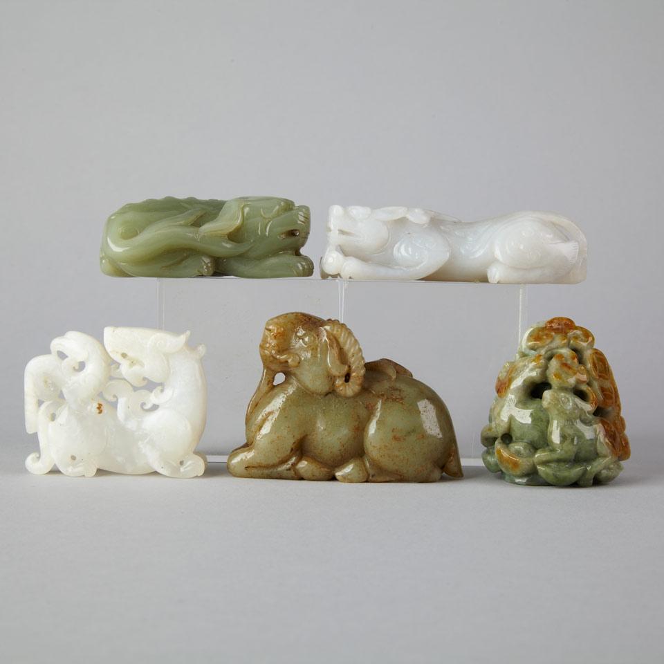 Five Jade Animals