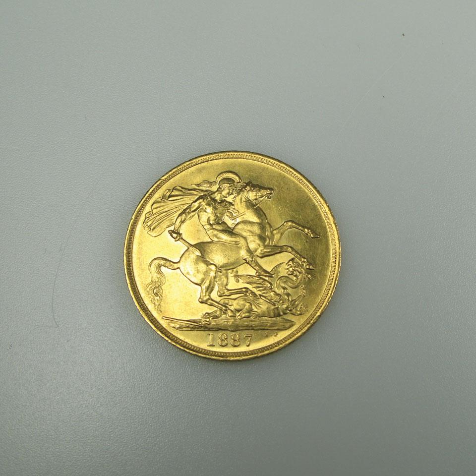 British Gold Two Pound Coin