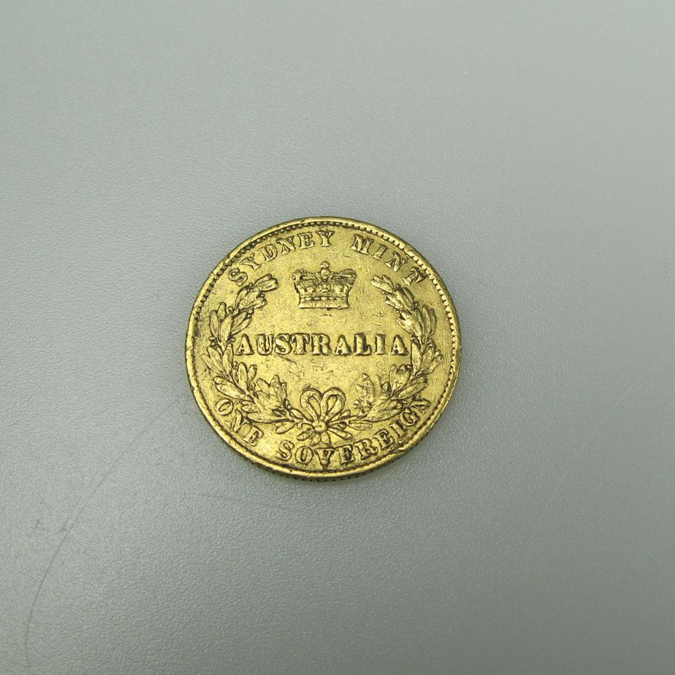 Australian Gold Sovereign, Sydney Mint