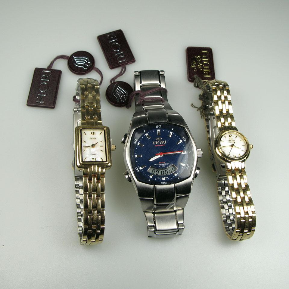 3 Fiori Wristwatches