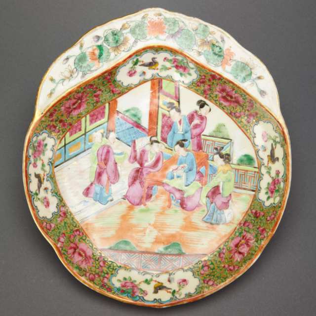 Group of Export Famille Rose Porcelain Wares, 19th Century