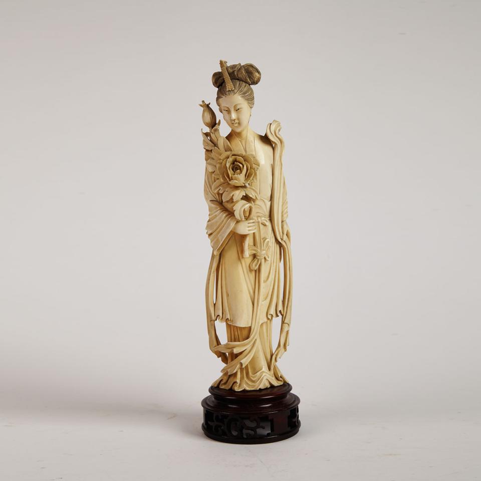 Ivory Carved Meiren