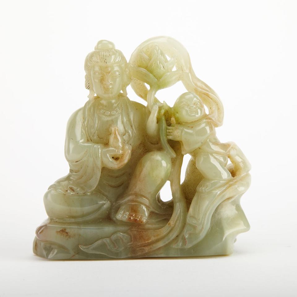Jade Figure of Guanyin 