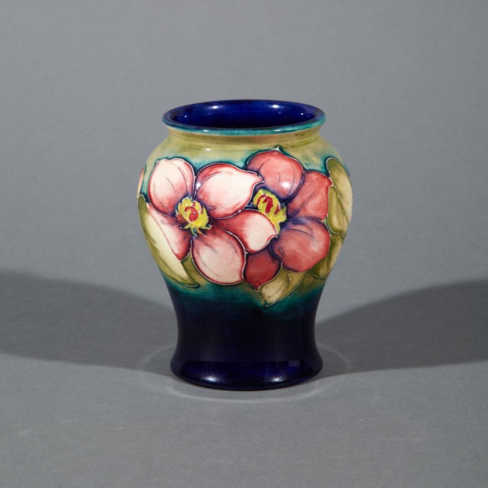 Moorcroft Clematis Vase, c.1940