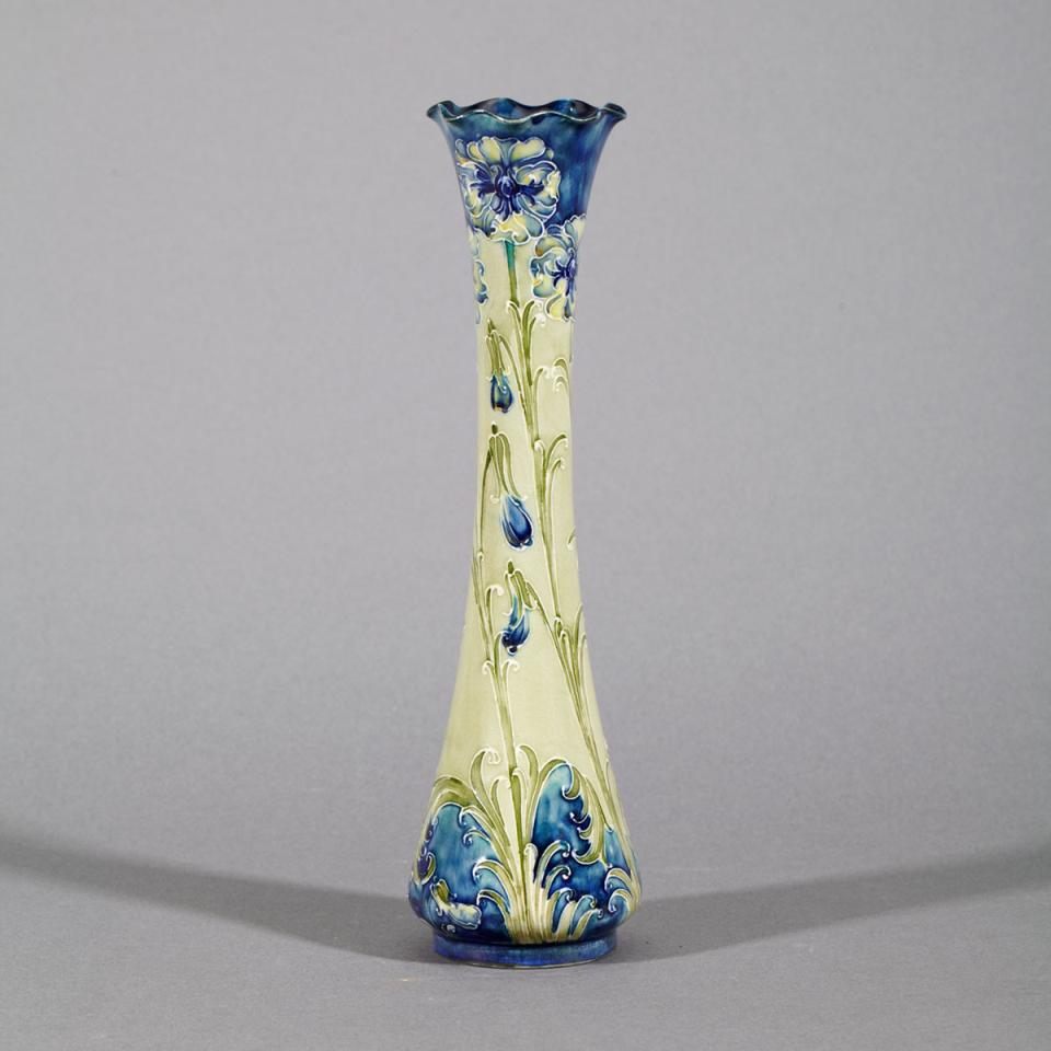 Macintyre Moorcroft Florian Violets Vase, for Liberty & Co., c.1903