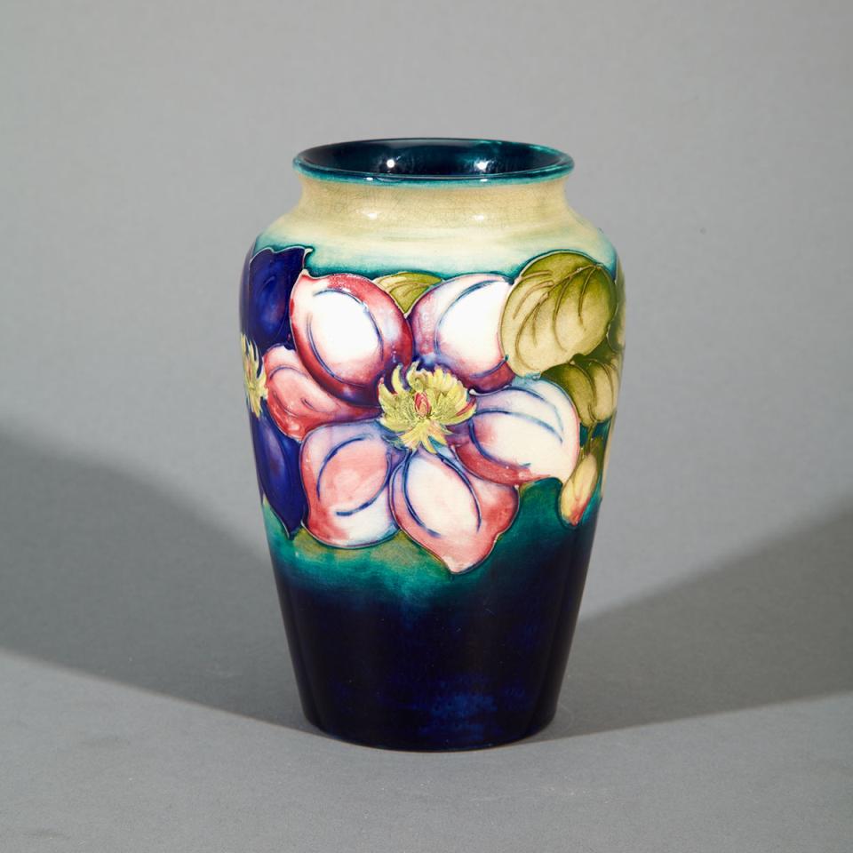 Moorcroft Clematis Vase, c.1945-49
