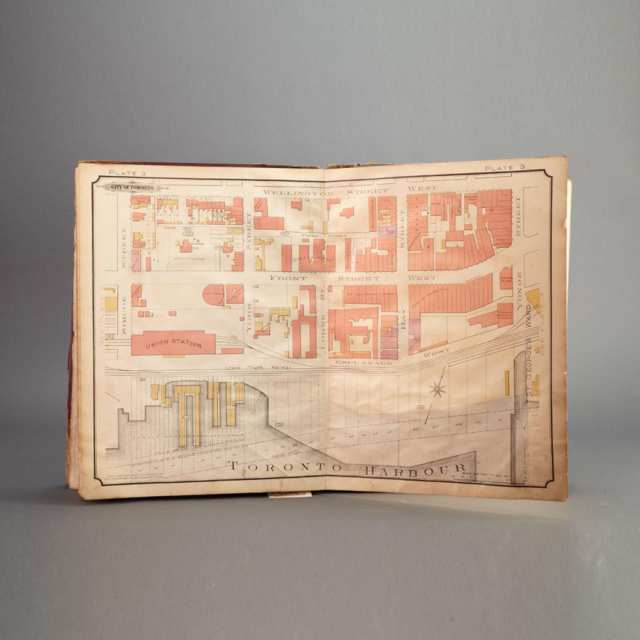 Fire Atlas of the City of Toronto, Second Edition, March 1890
