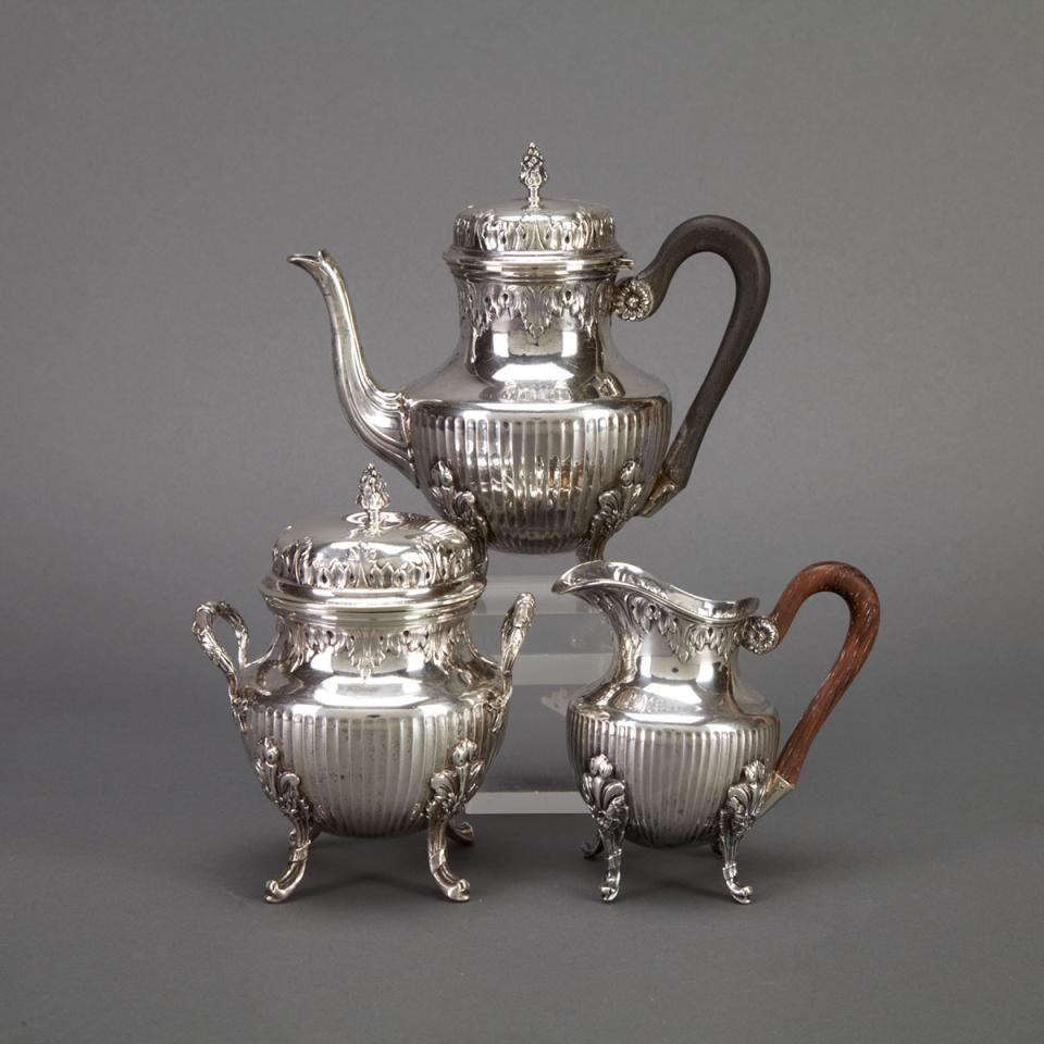 French Silver Coffee Service, Paris, c.1900
