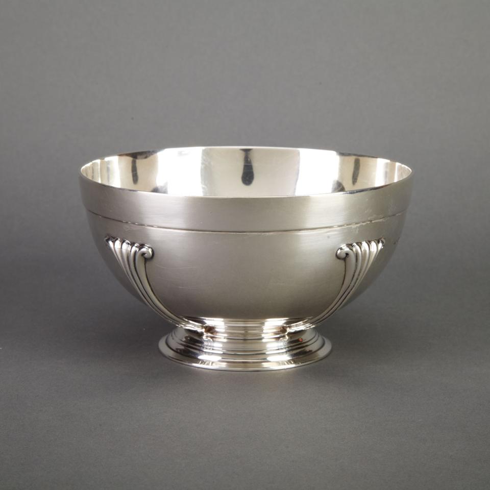 English Silver Bowl, London, 1928
