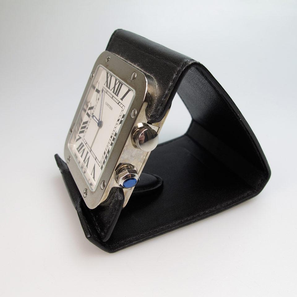Cartier Folding Travel Alarm Clock